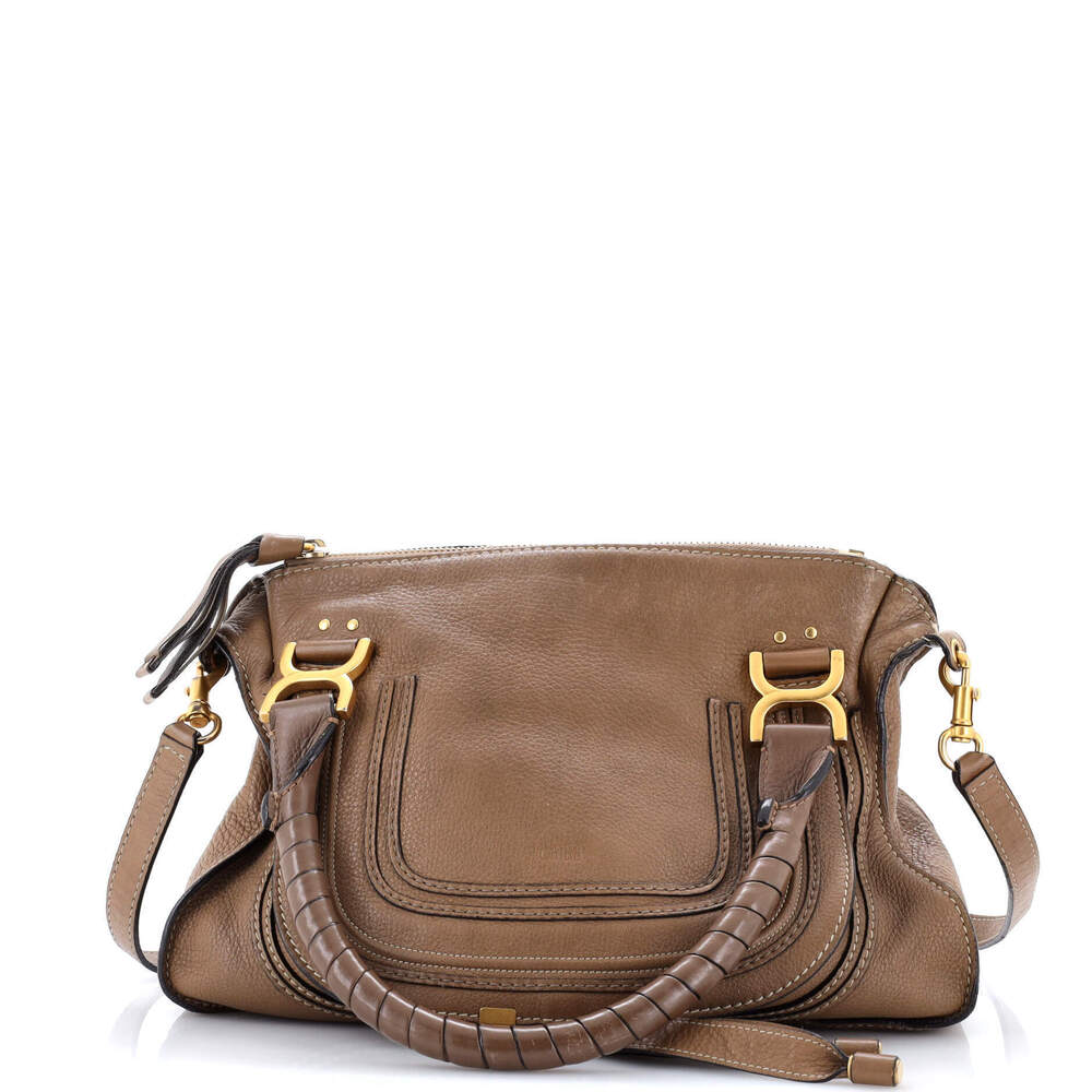 Chloe Medium Marcie Satchel Leather